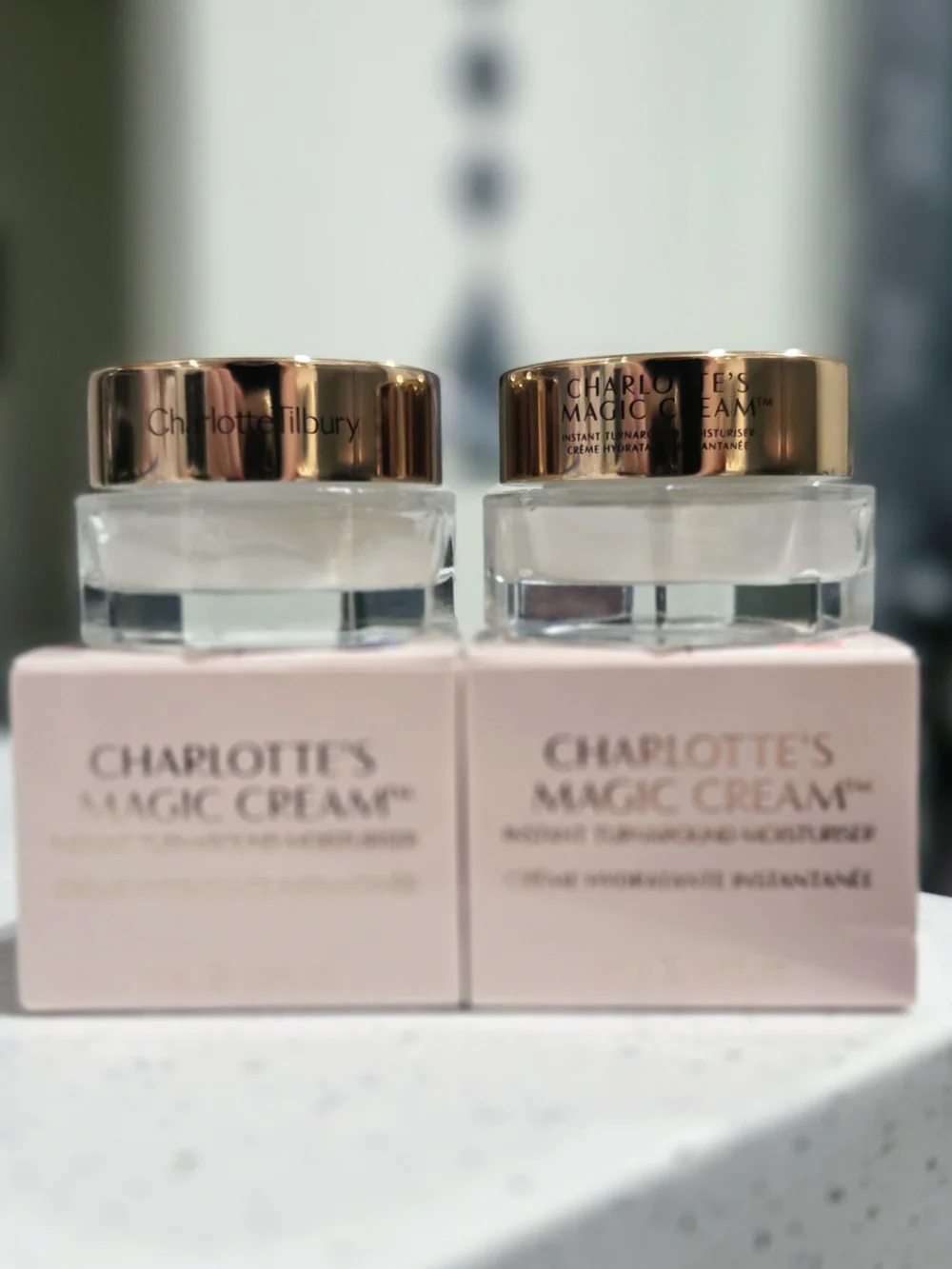 Charlotte Tilbury Magic Cream - Hydrating Face Moisturizer X2 15ml
